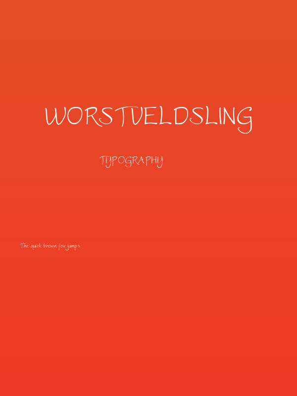 WorstveldSling Poster