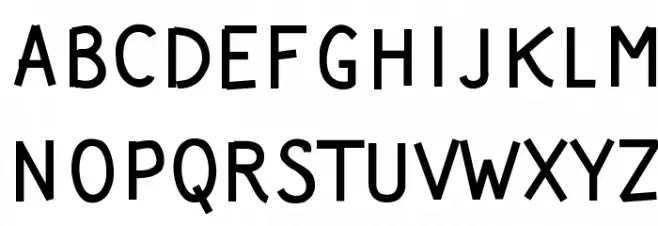 Wortellina Шрифта ВЕРХНИЙ