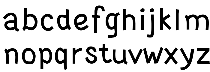 Wortellina Schriftart Kleinbuchstaben