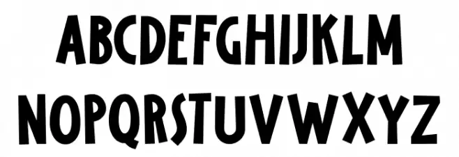 Worthbites Schriftart Groß