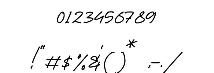 Worthington Font OTHER CHARS