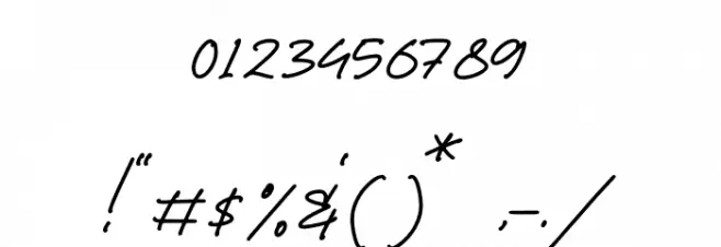 Worthington Font OTHER CHARS