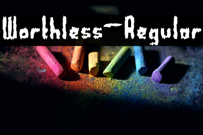 Worthless-Regular Example 2