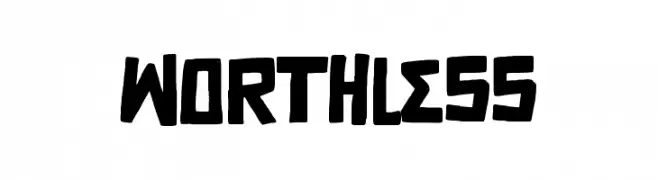 Worthless  Fuentes Gratis Descargar