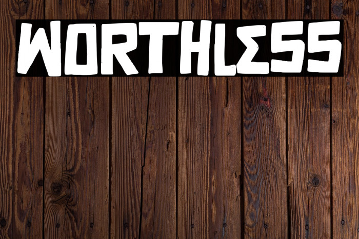 Worthless Example 2