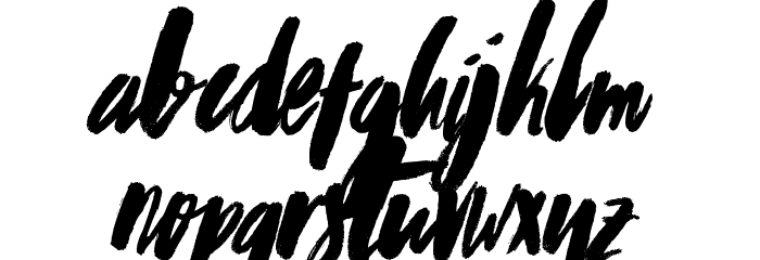 Worthwhile Font LOWERCASE