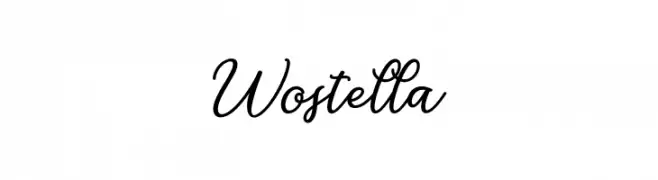 Wostella  नि: शुल्क फ़ॉन्ट्स डाउनलोड