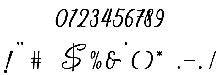 Wostella Font OTHER CHARS