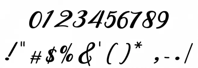 Wotham Schriftart Anderer Schreiben