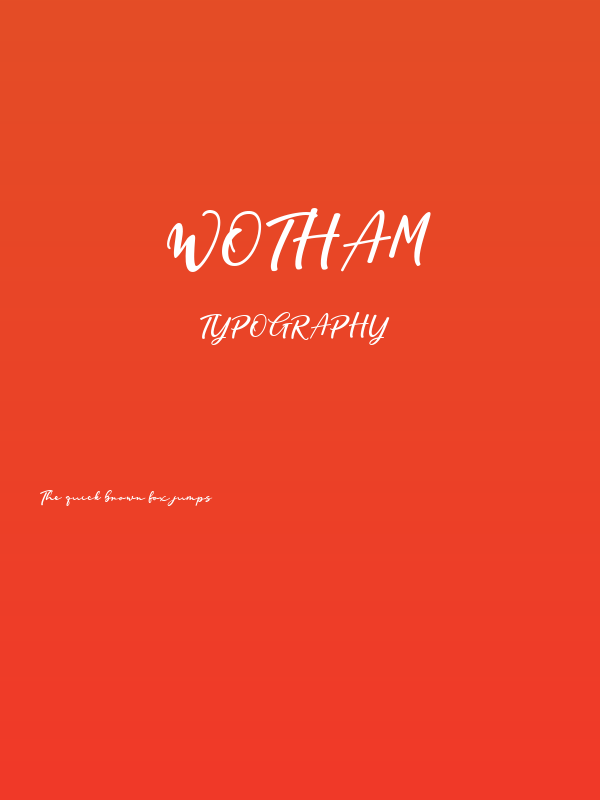 Wotham Poster
