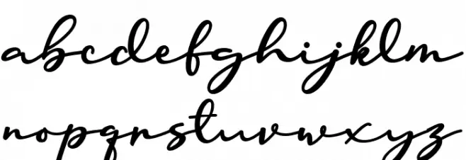 Wotham Schriftart Kleinbuchstaben