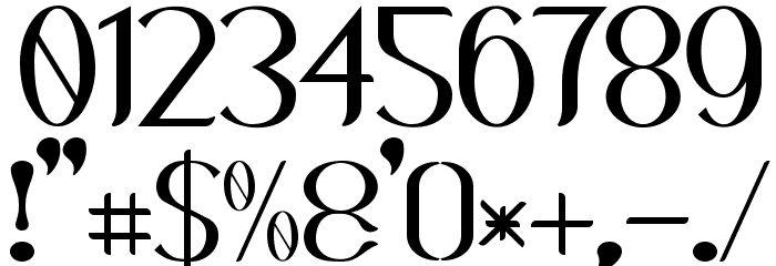 Wouliane Font OTHER CHARS