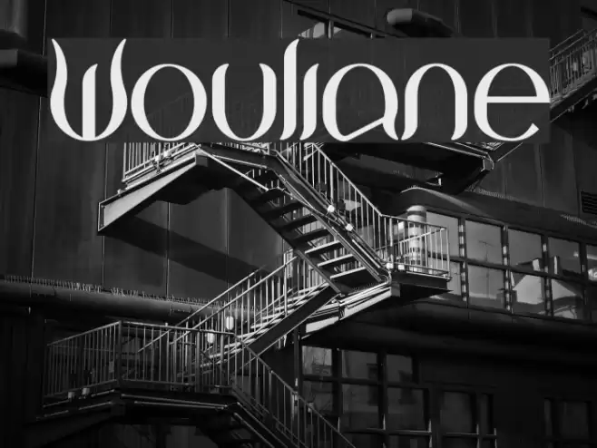 Wouliane Font examples