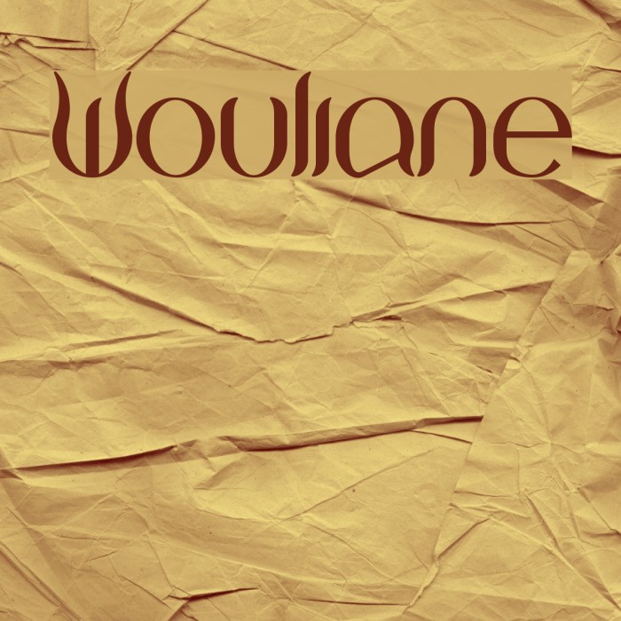 Wouliane Font examples