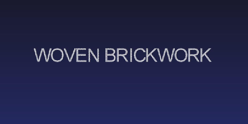 Woven Brickwork Social Header