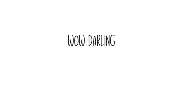 Wow Darling Logo