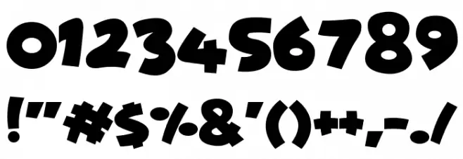 Wowsers Font OTHER CHARS