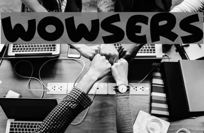 Wowsers Font examples