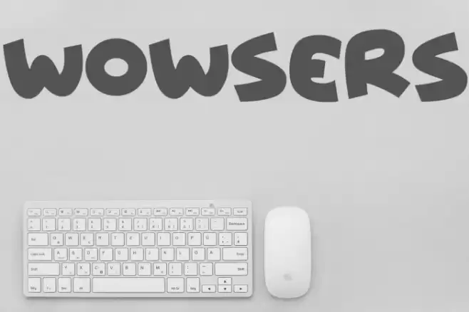 Wowsers Font examples