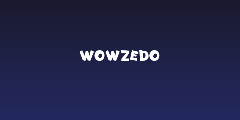 Wowzedo Social Header