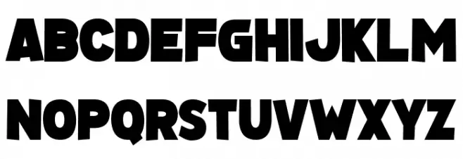 Wozcott Schriftart Groß