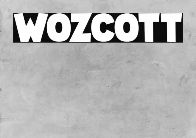Wozcott フォント examples