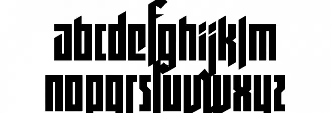 wolfenstein(RUS BY LYAJKA) फ़ॉन्ट लोअरकेस