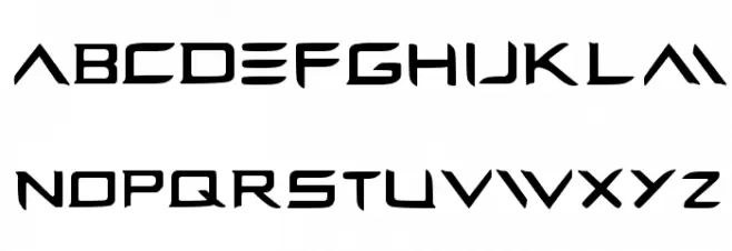 wolverins Font Litere mari