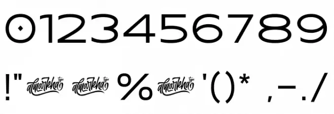 wonderella Font OTHER CHARS