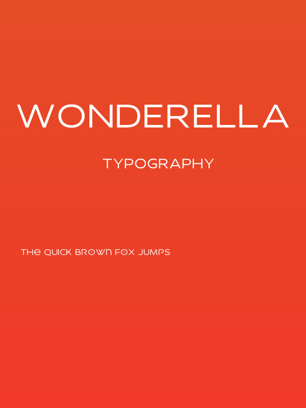 wonderella Poster
