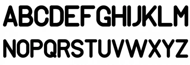 wonderfull Schriftart Groß