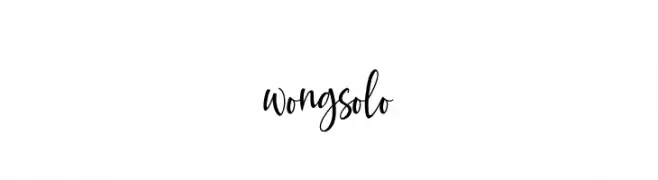 wongsolo  Descarca Fonturi Gratis