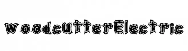woodcutter Electric  Descarca Fonturi Gratis