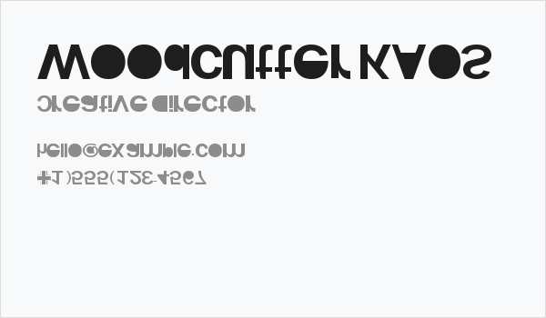 woodcutter KAOS Business Card