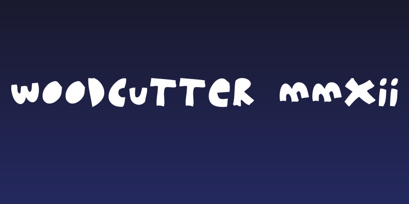 woodcutter MMXII Social Header