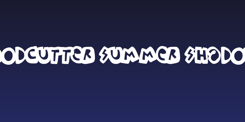 woodcutter Summer Shadows Social Header