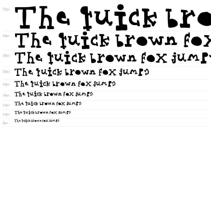 woodcutter TYPEWRITTER Waterfall