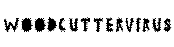woodcutter VIRUS  baixar fontes gratis