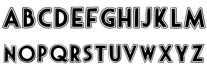 woodcutter executive Font LOWERCASE