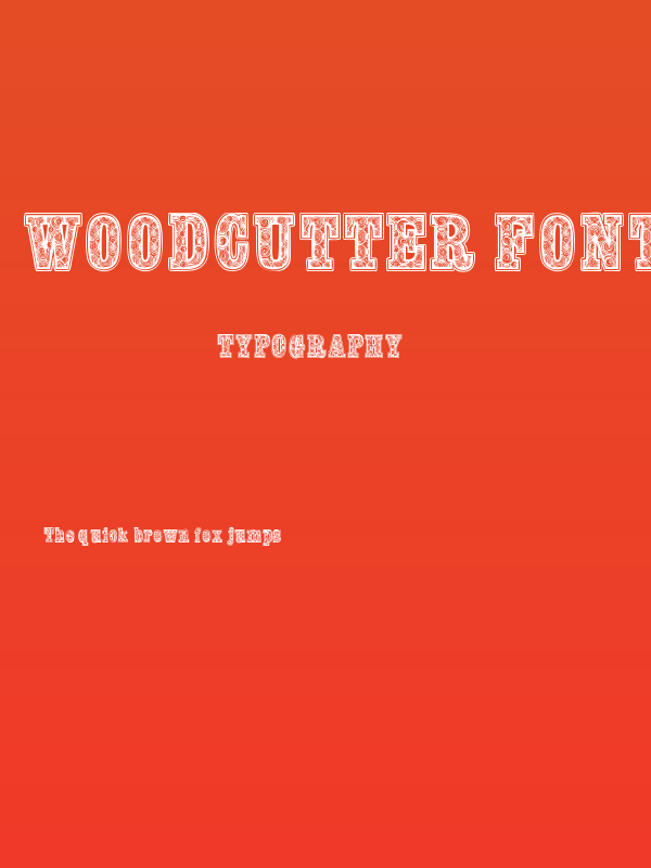 woodcutter fontana Poster