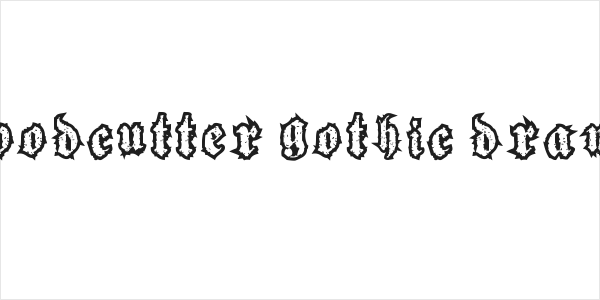 woodcutter gothic drama Logo