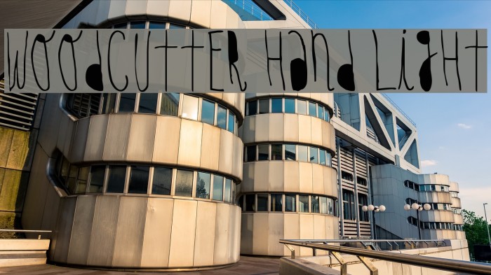 woodcutter hand light Example 1