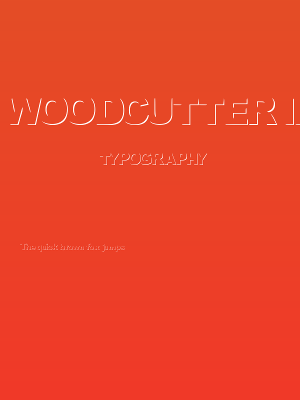 woodcutter invisible Poster