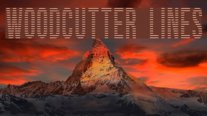 woodcutter lines Example 3