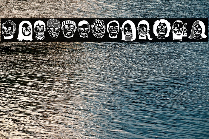 woodcutter people faces vol2 Font examples