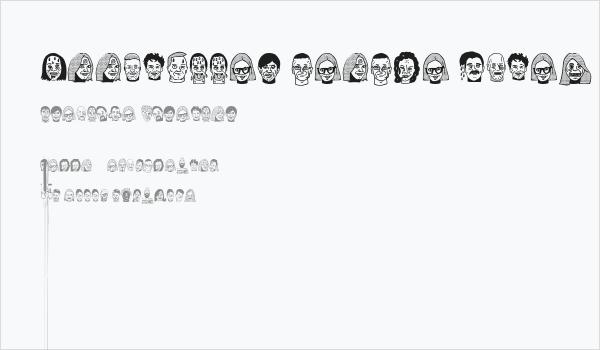 woodcutter people faces vol2 Business Card