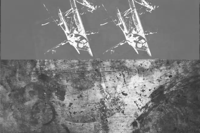 world war II warplanes 2 Font examples