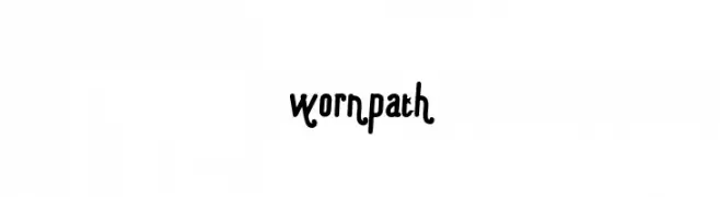 wornpath  免费字体下载