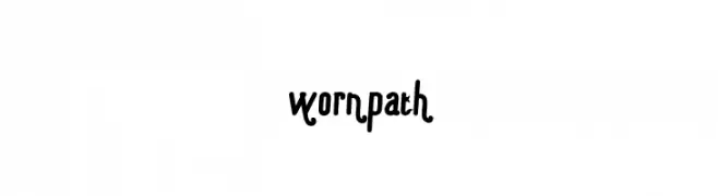 wornpath  免费字体下载