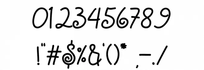 wornpath Font OTHER CHARS